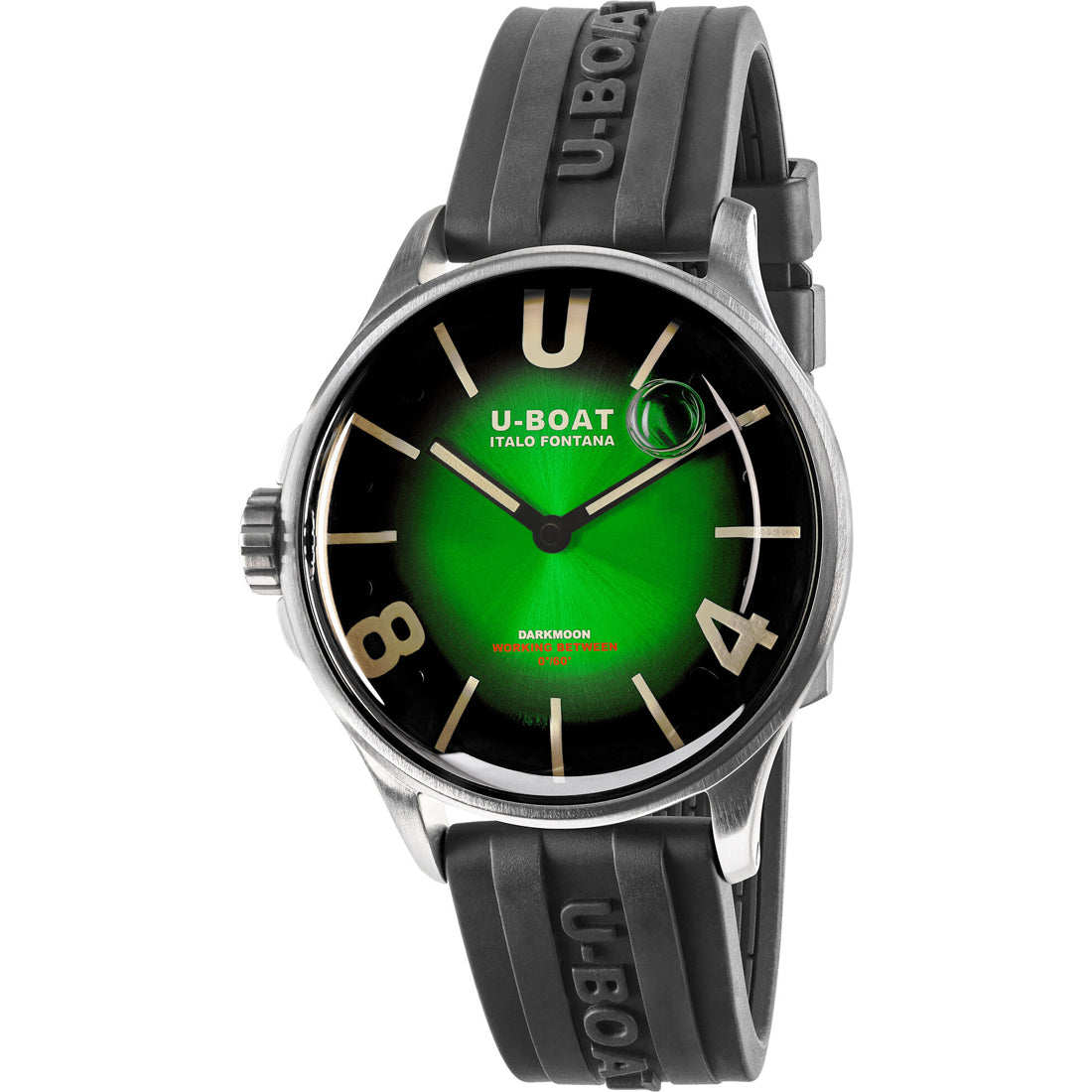 U-Boat 9502 Darkmoon 40mm Green SS Soleil