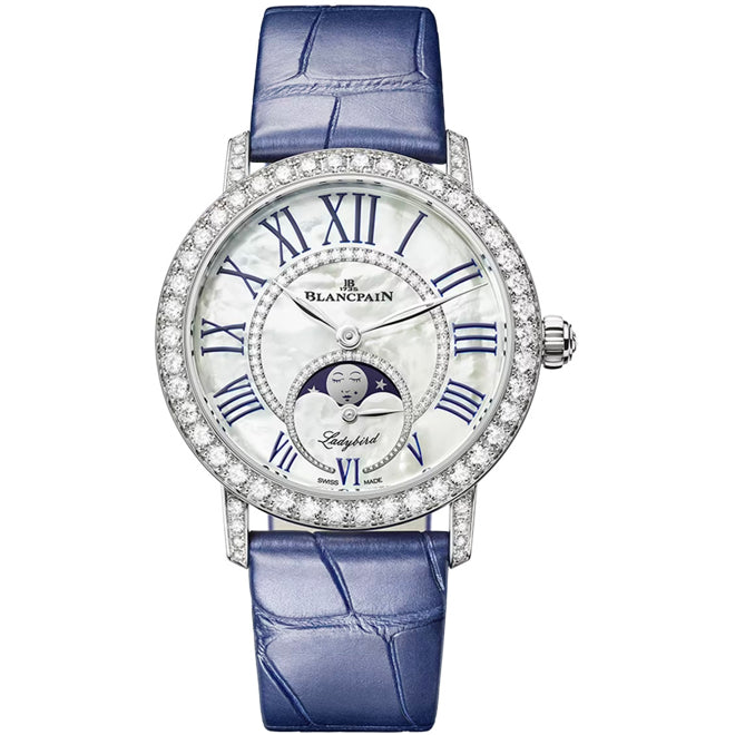Blancpain Ladybird Colors Phases de Lune 3662 1954 55B