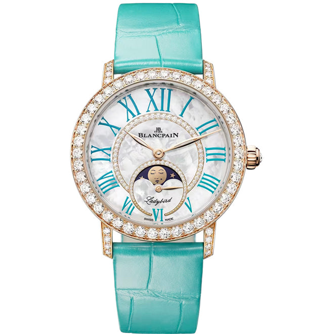 Blancpain Ladybird Colors Phases de Lune 3662A 2954 55B