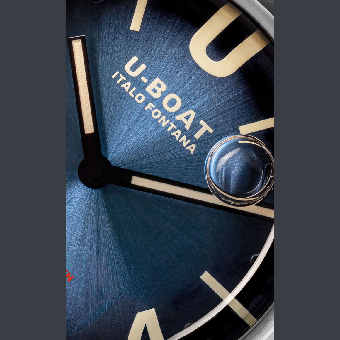 U-Boat 8704/D Darkmoon 44mm Blue SS Soleil