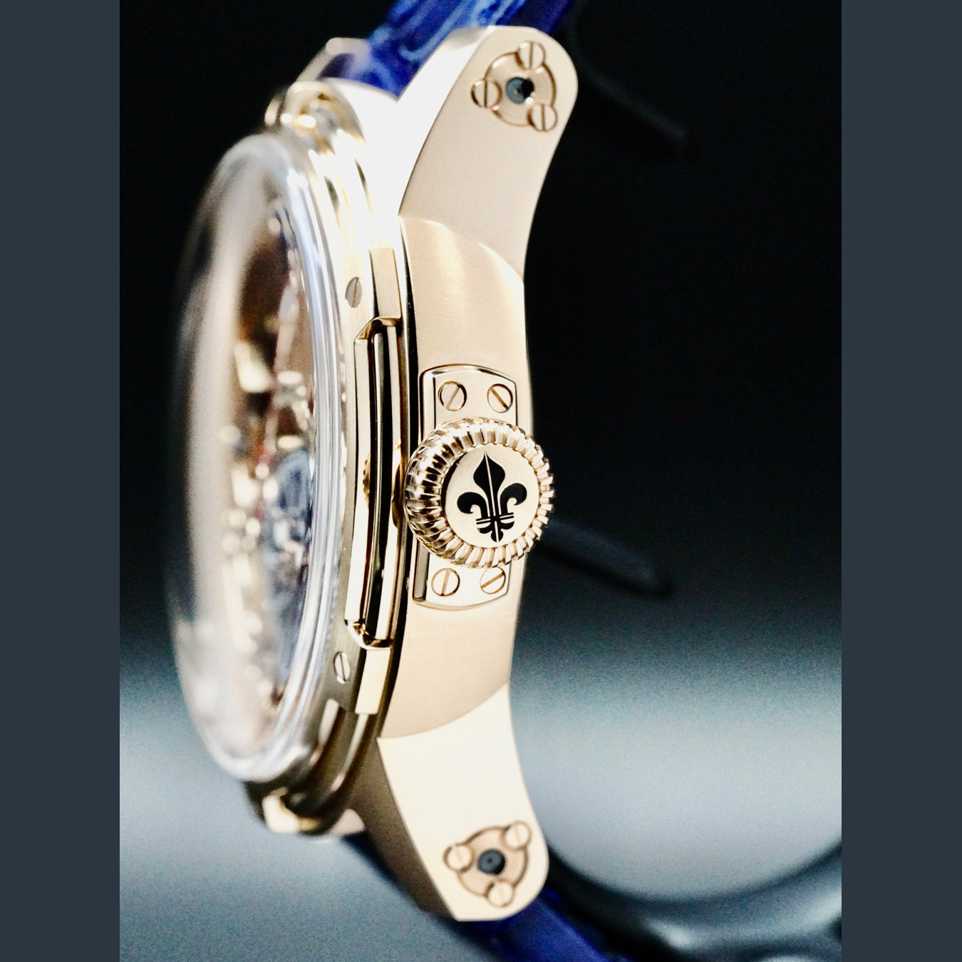 Louis Moinet LM-50.50.20 Tempograph Chrome 18k Rose Gold