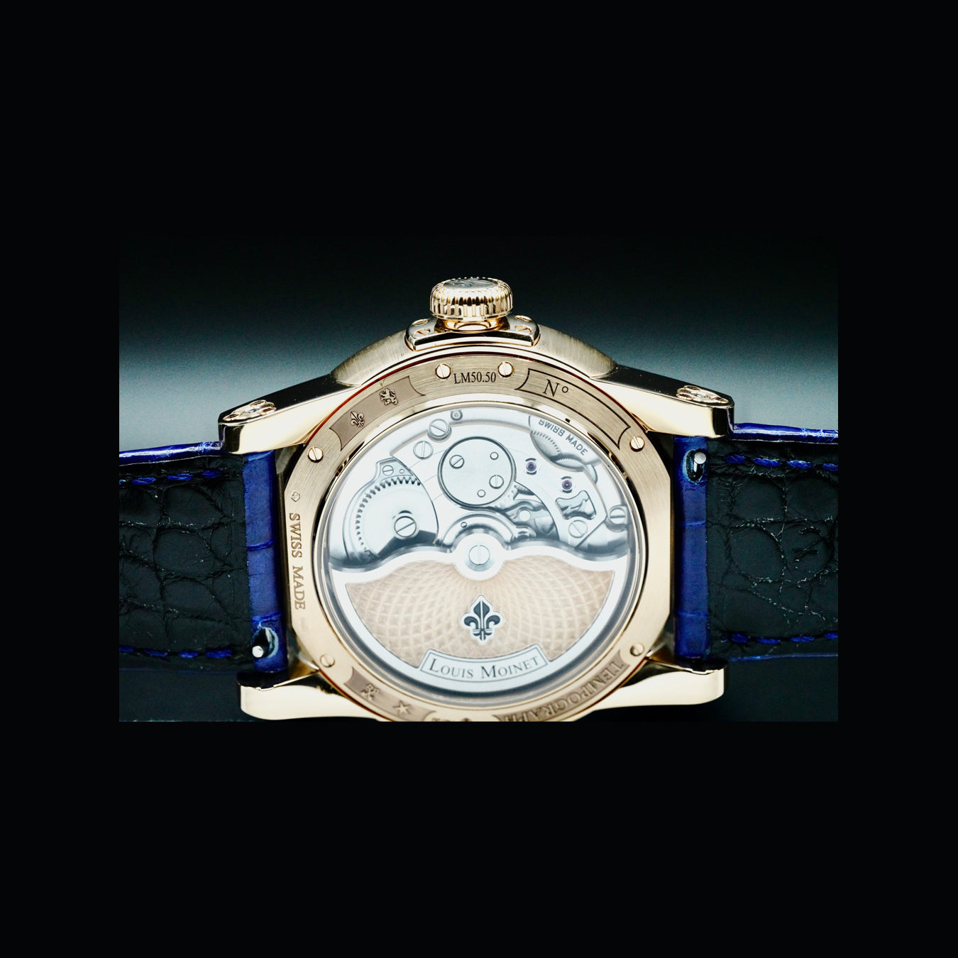 Louis Moinet LM-50.50.20 Tempograph Chrome 18k Rose Gold