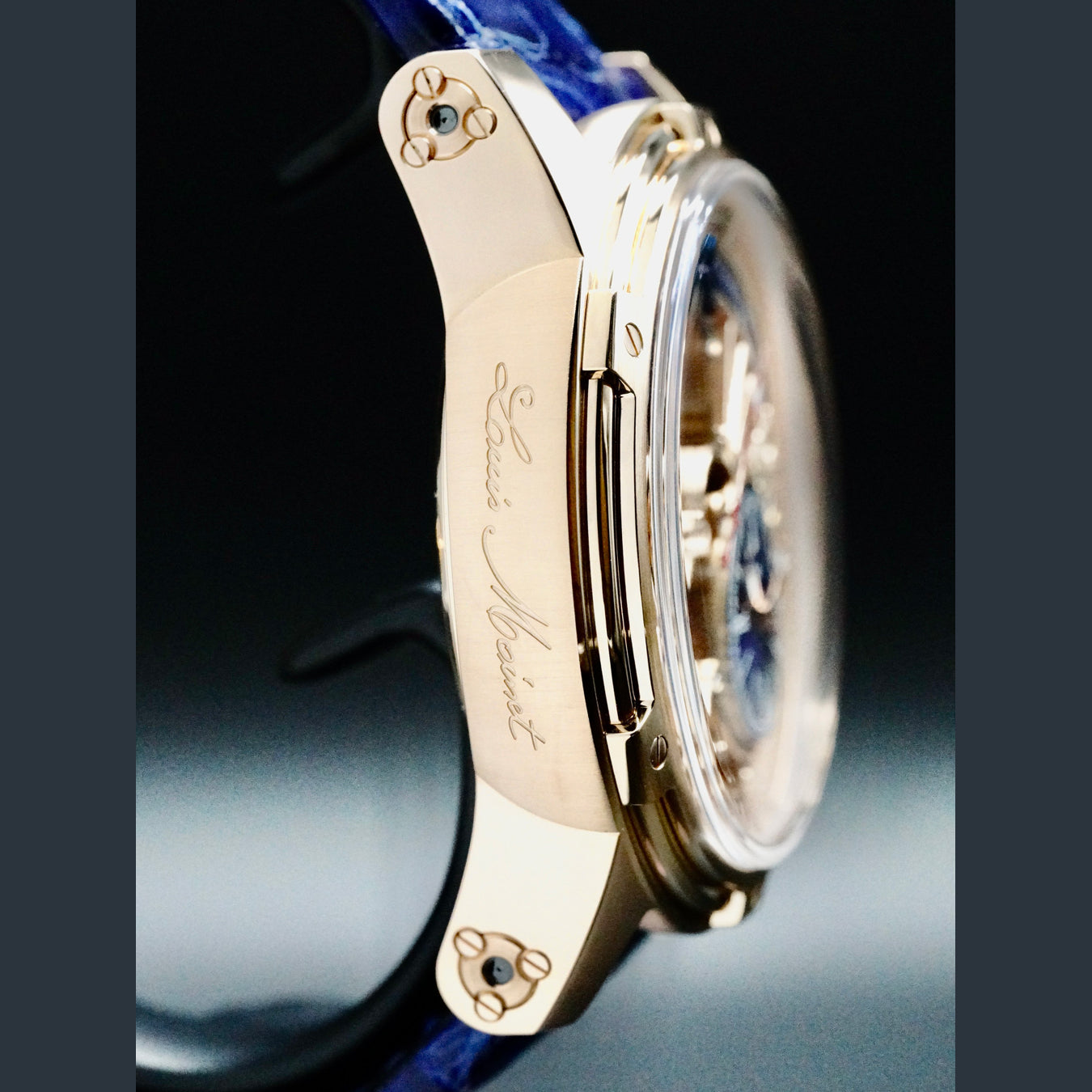 Louis Moinet LM-50.50.20 Tempograph Chrome 18k Rose Gold