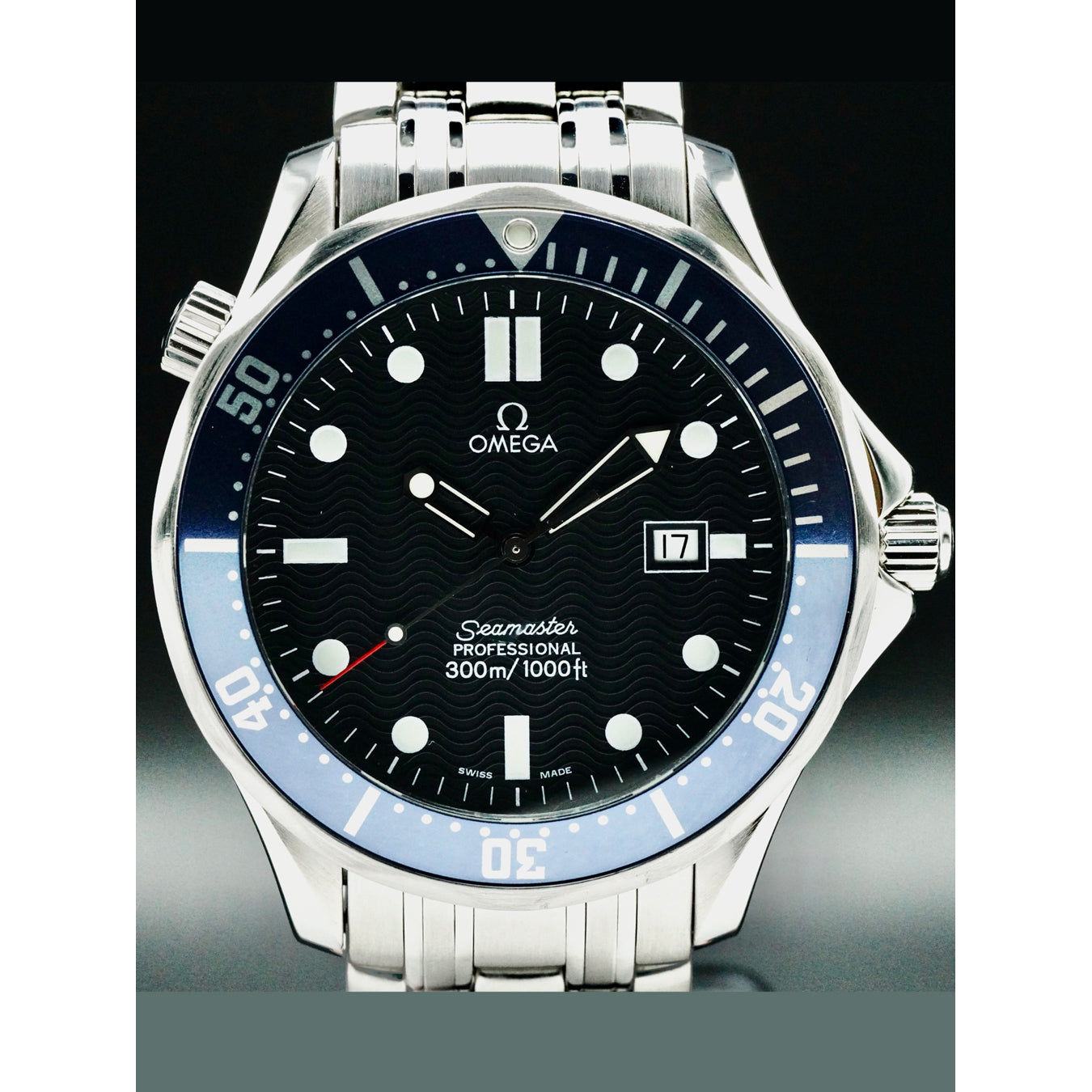 Omega 2541.80 300m Quartz Blue