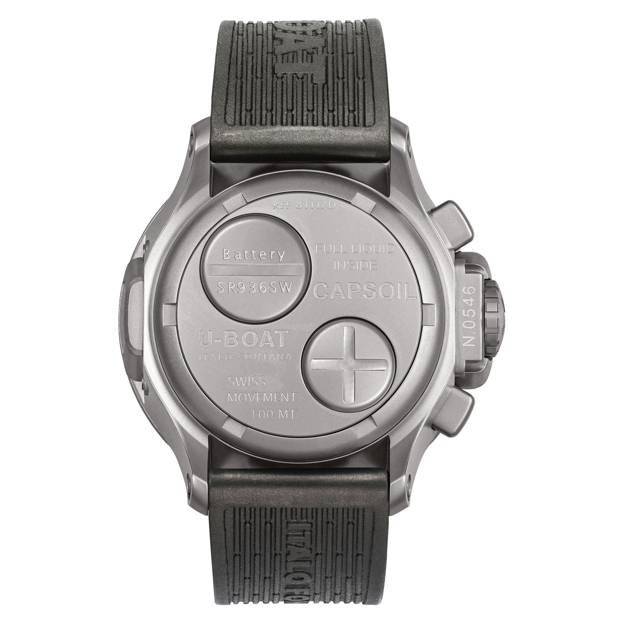 U-Boat 8111/D Capsoil Chrono 45mm SS