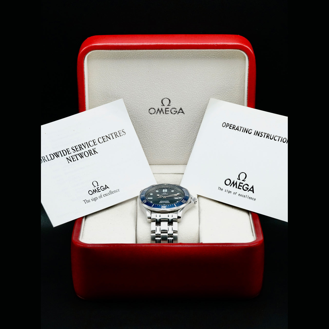 Omega 2541.80 300m Quartz Blue