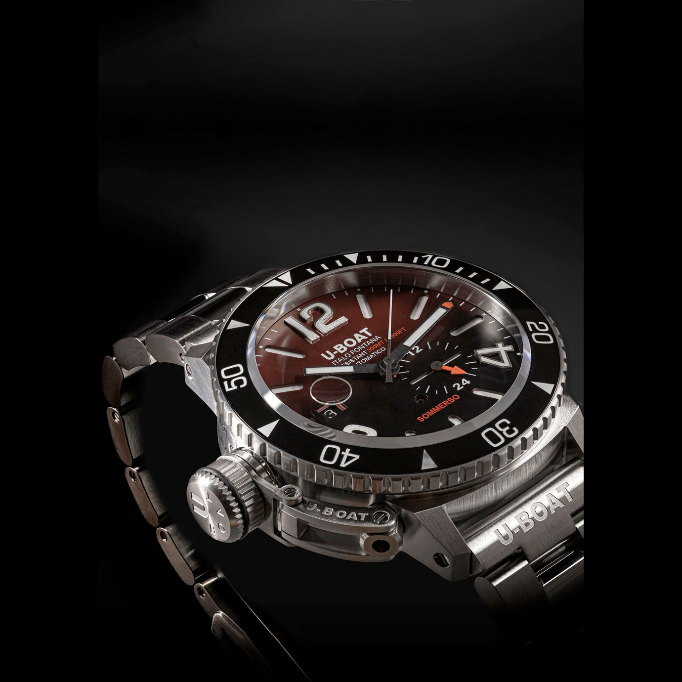 U-Boat 9521/MT Sommerso Ceramic Bordeaux/MT