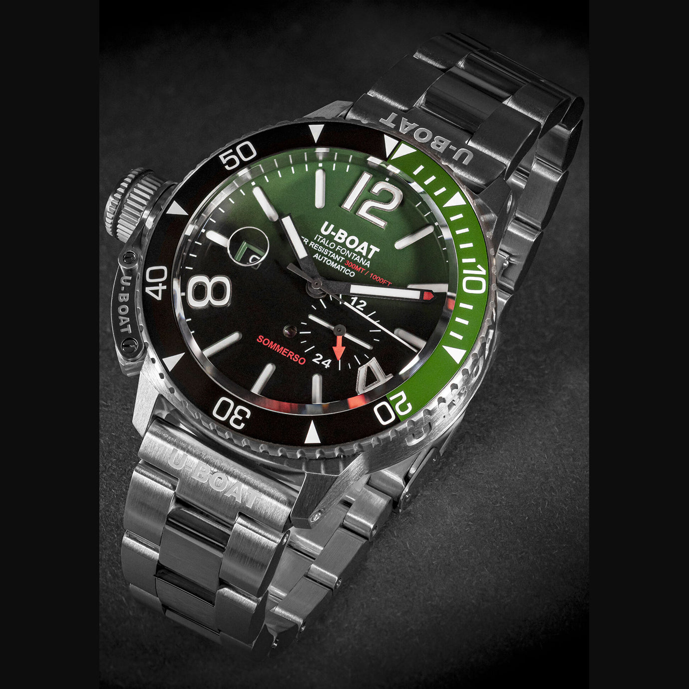 U-Boat 9520/MT Sommerso Ceramic Green/MT