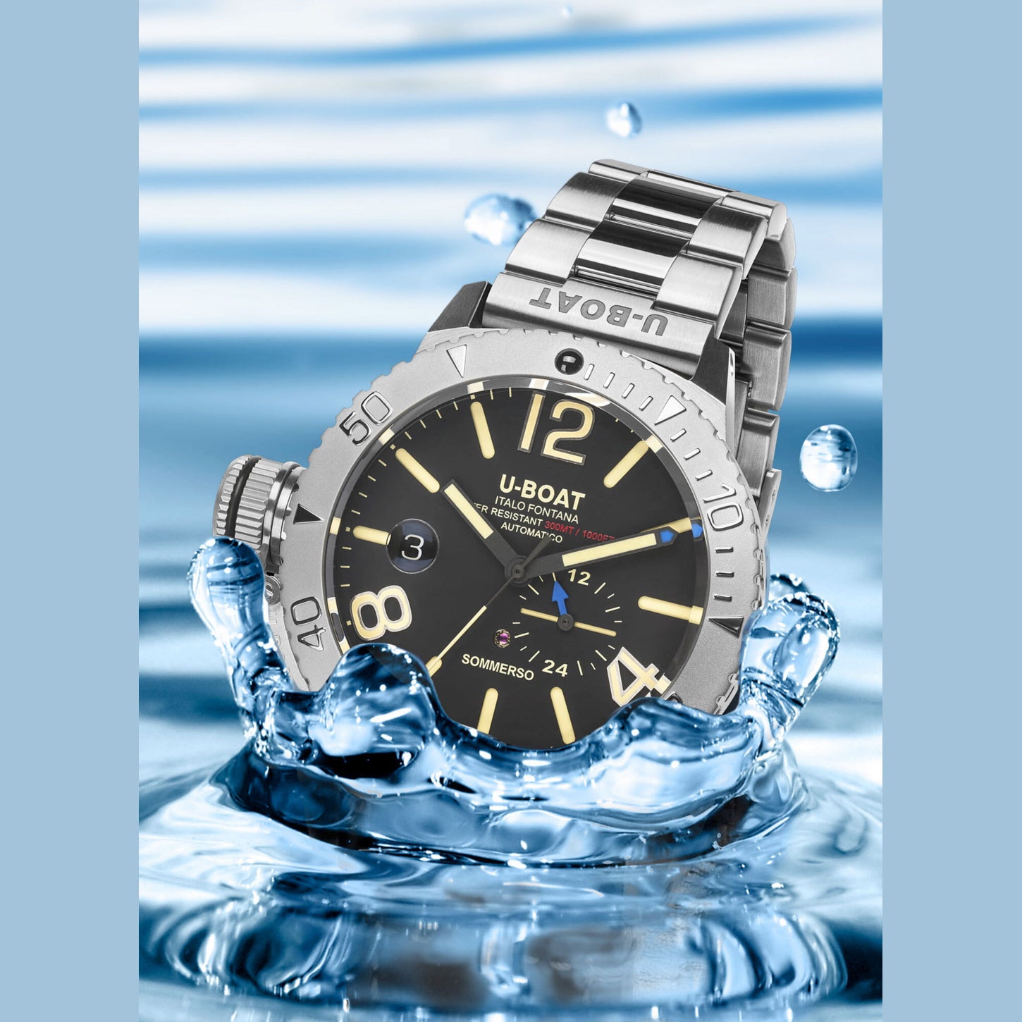 U-Boat 9007/A/MT Sommerso/A Bracelet 46mm