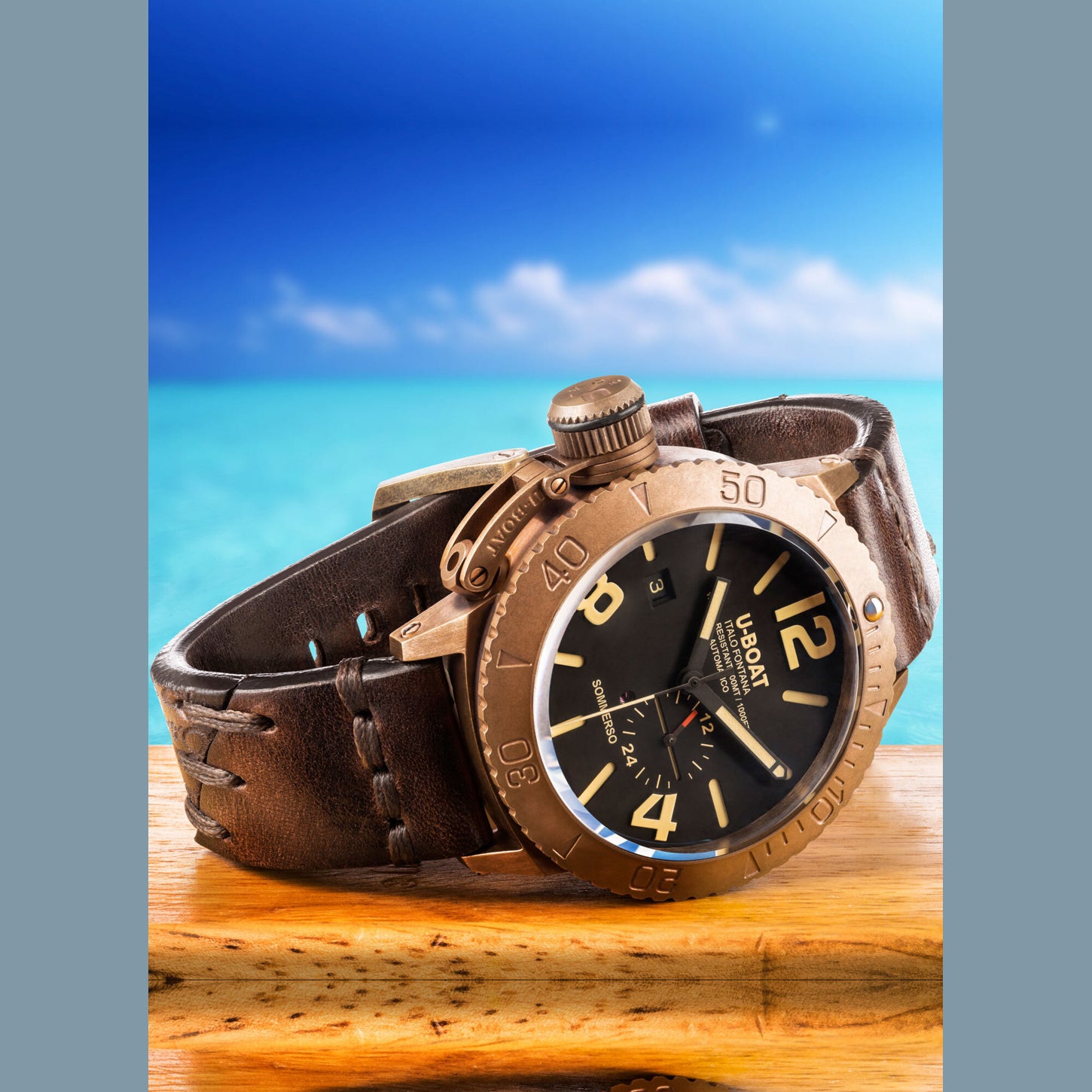 U-Boat 8486 Sommerso 46mm Bronzo
