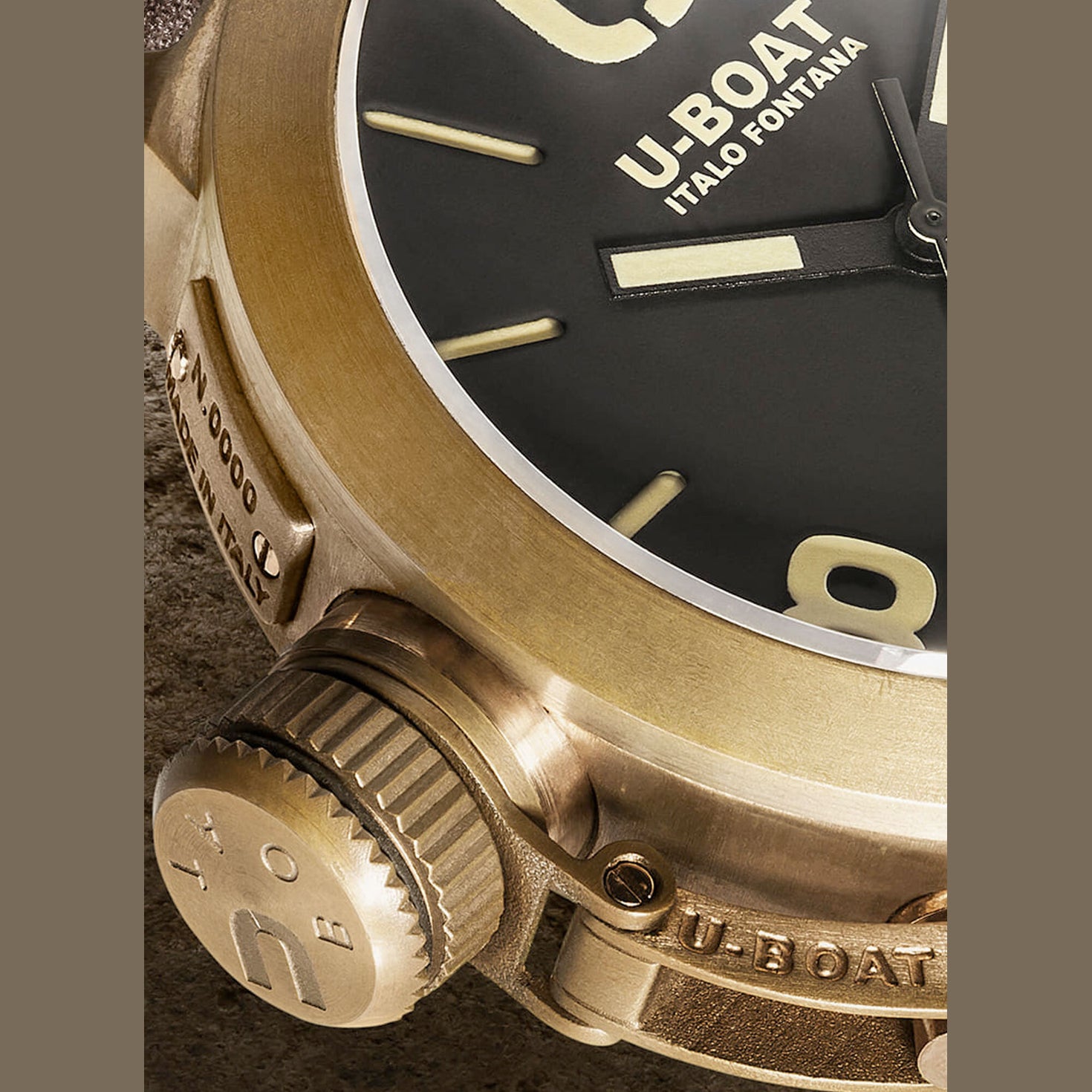 U-Boat 7797 Classico U-47 47mm Bronze