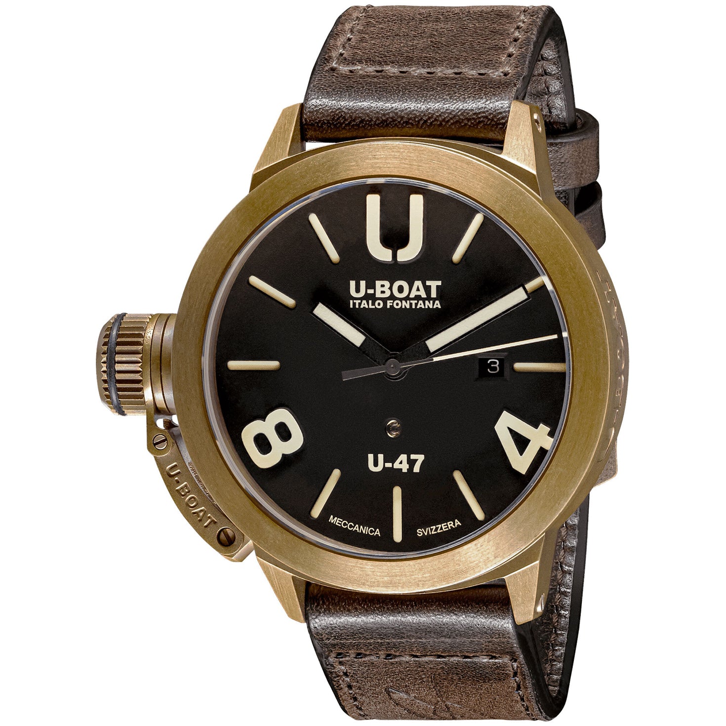 U-Boat 7797 Classico U-47 47mm Bronze