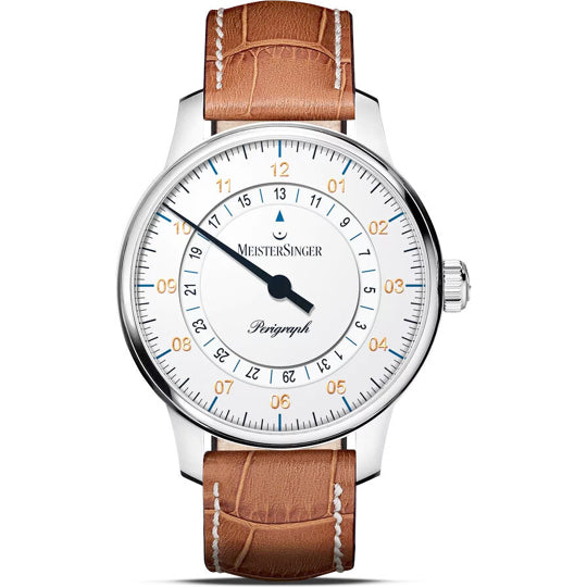 MeisterSinger BM1101G Perigraph - 38mm - White