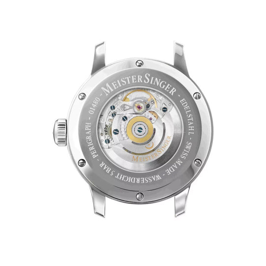 MeisterSinger BM1101G Perigraph - 38mm - White