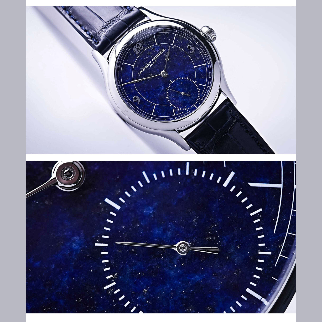 Laurent Ferrier LCF006.AC.LG1.1 Classic Micro-Rotor 40mm Lapis Lazuli Dial