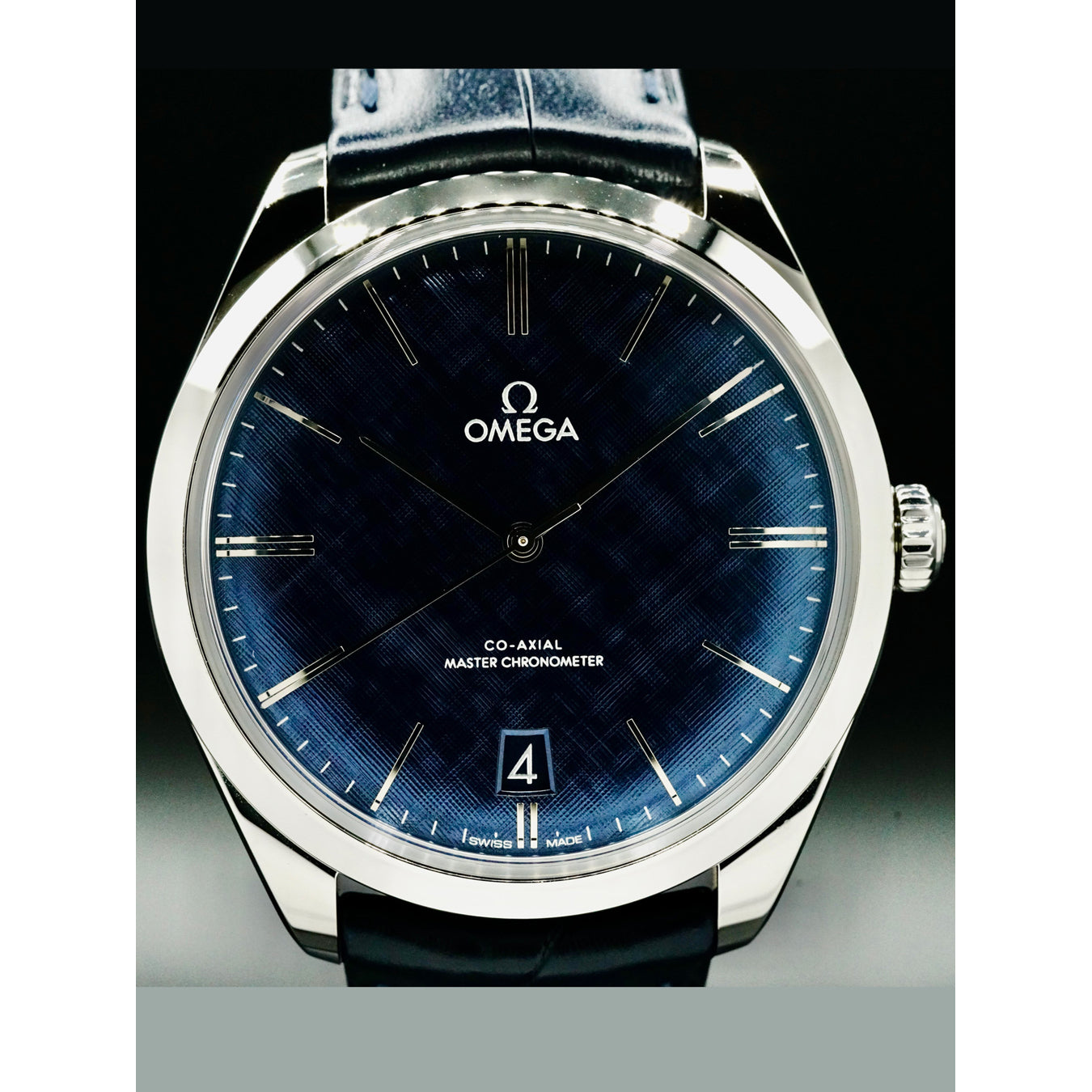 Omega 435.13.40.21.03.001 De Ville Tresor Blue