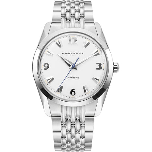Nivada Grenchen 35005M04 Antarctic 35mm White Luminova