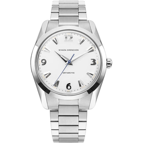 Nivada Grenchen 35005M20 Antarctic 35mm White Luminova