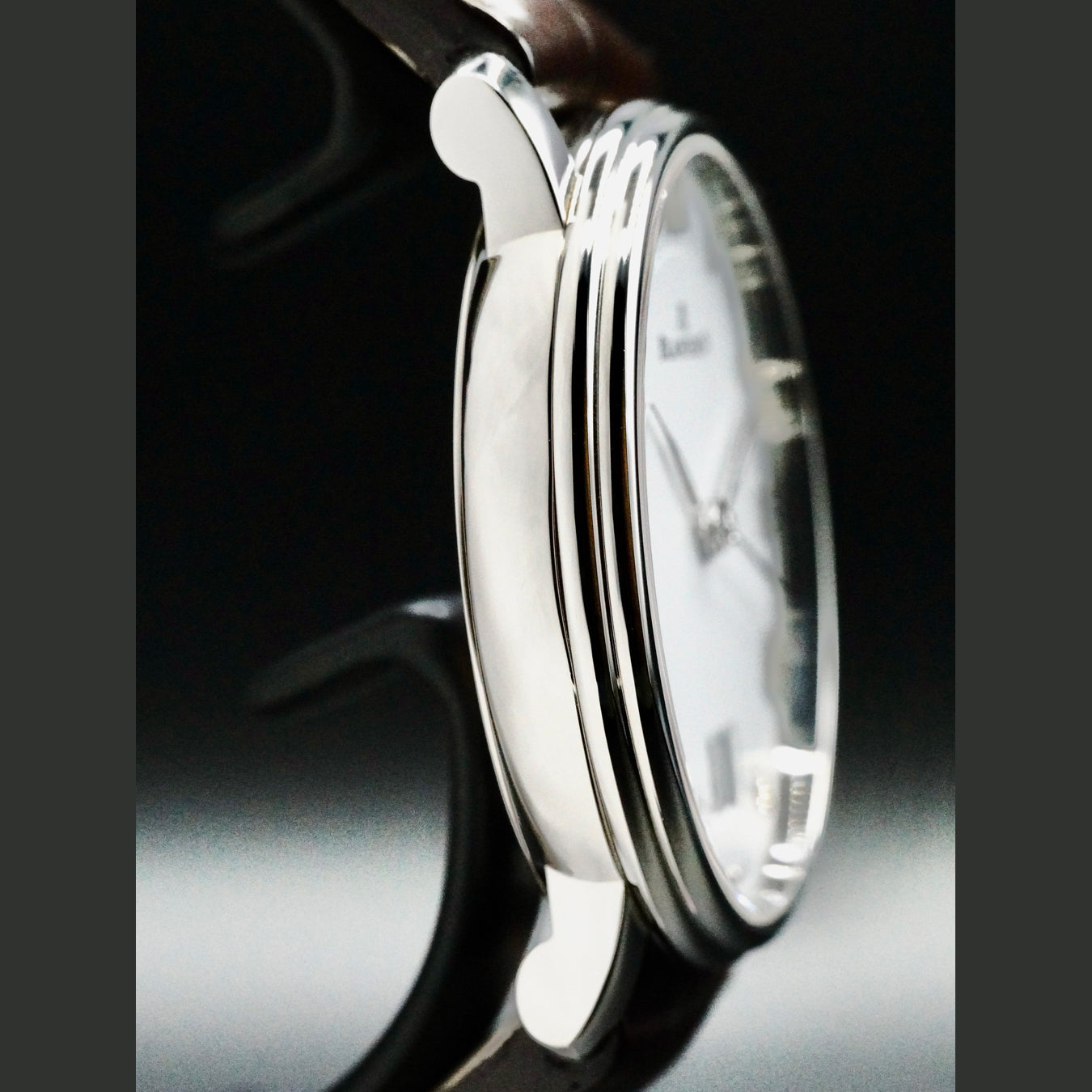 Blancpain 6669 1127 55B Villeret SS Auto Grande Date