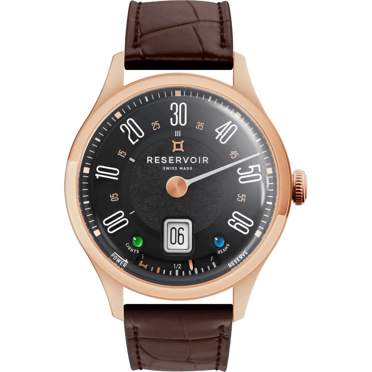 Reservoir Longbridge Club Rose Gold on Strap