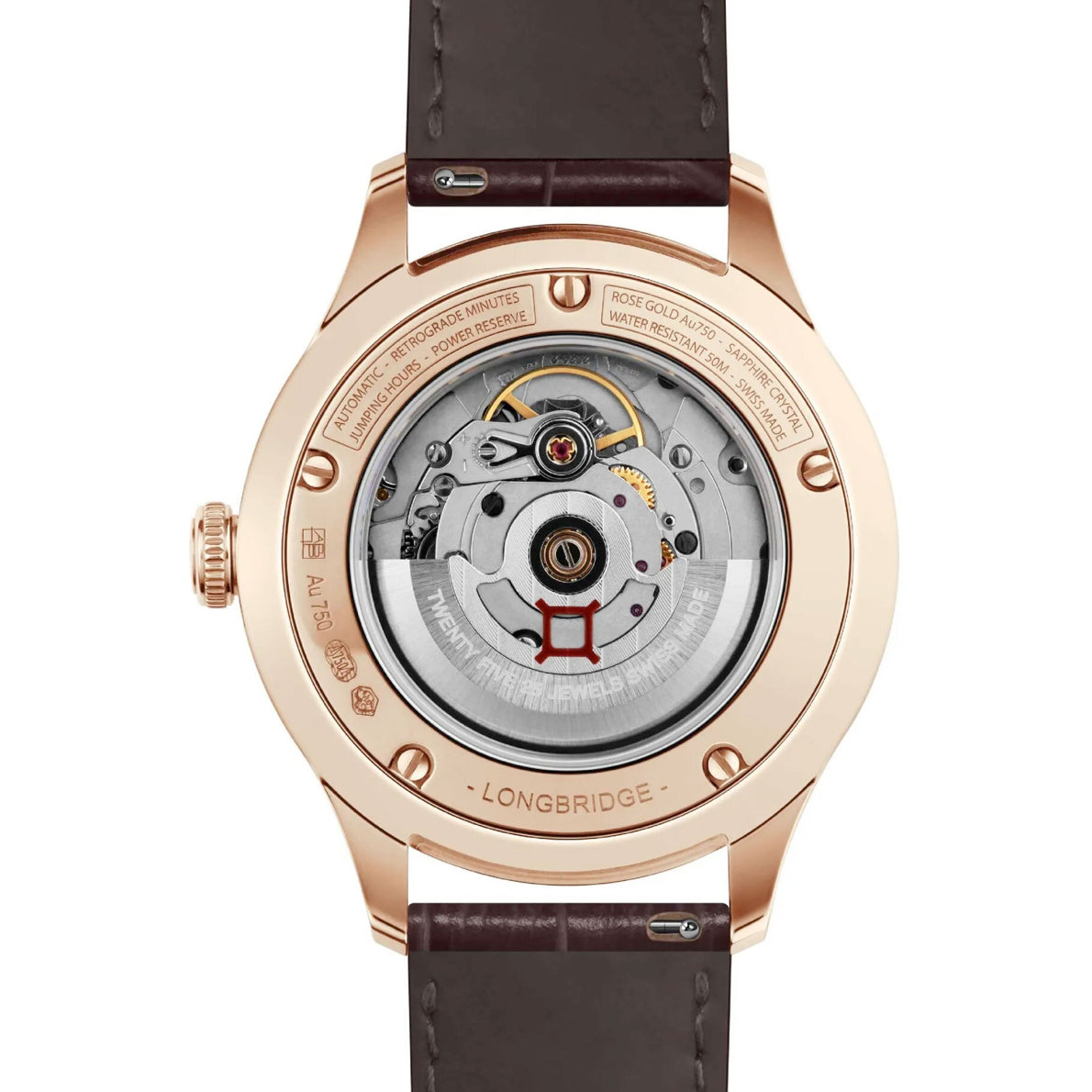 Reservoir Longbridge Club Rose Gold on Strap