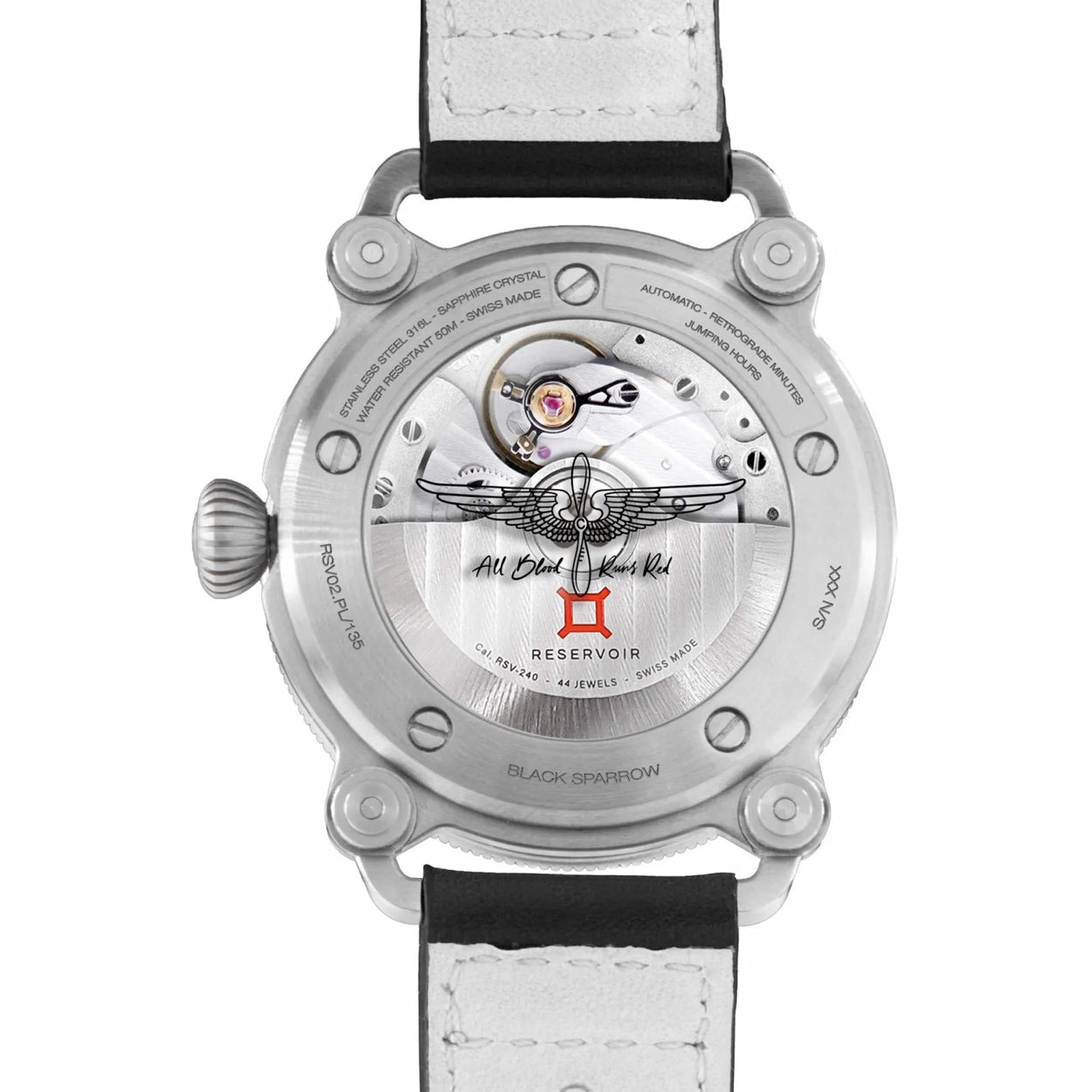 Reservoir Black Sparrow on Strap