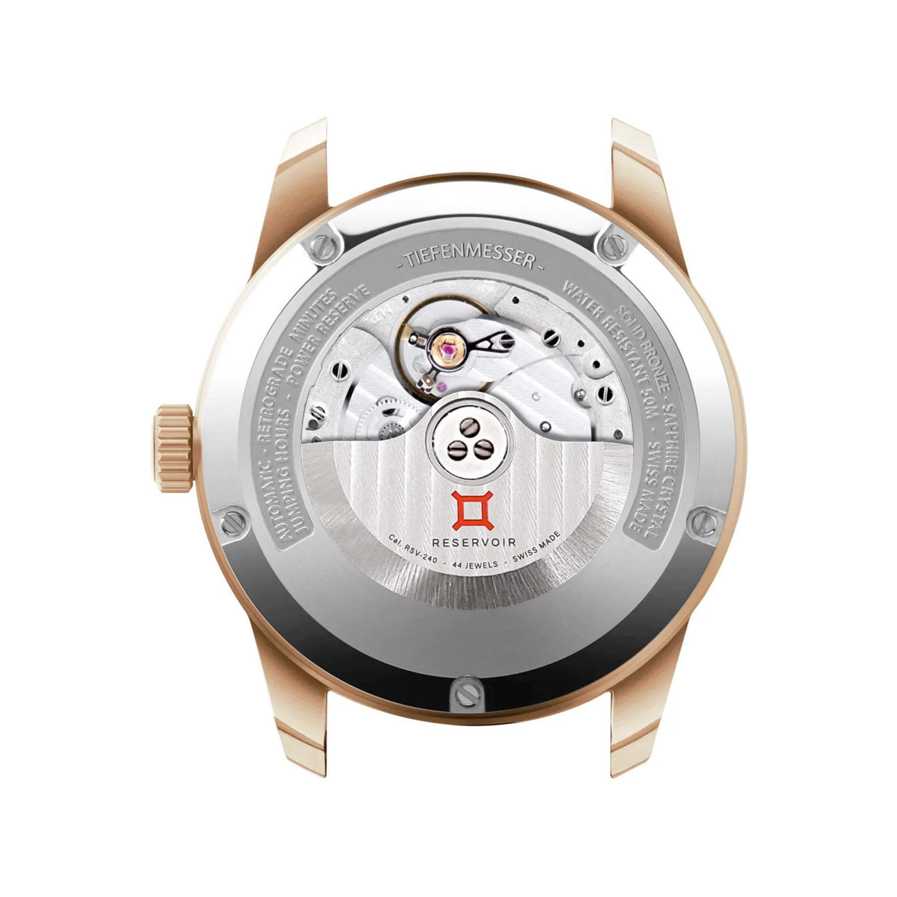 Reservoir Tiefenmesser Bronze on Strap