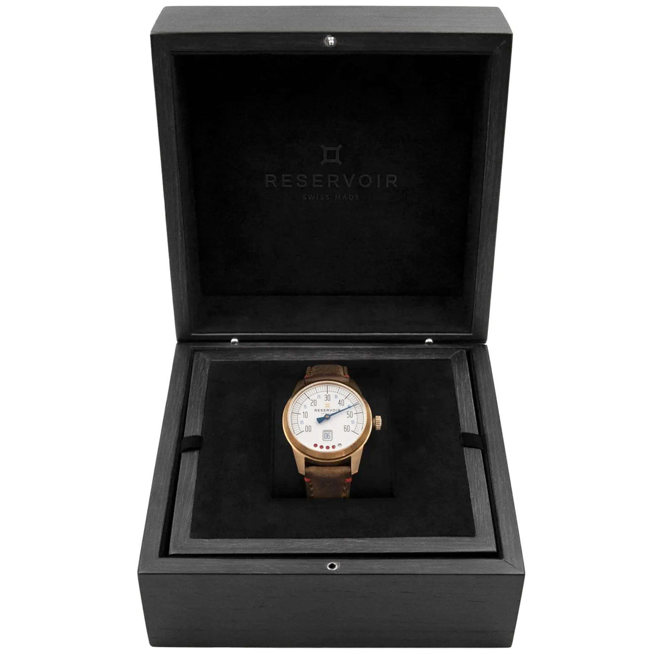Reservoir Tiefenmesser Bronze on Strap