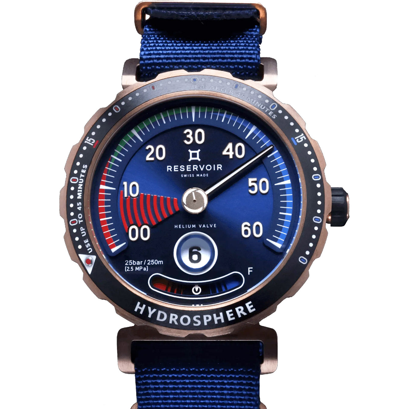 Reservoir Hydrosphere Bronze Blue on Strap