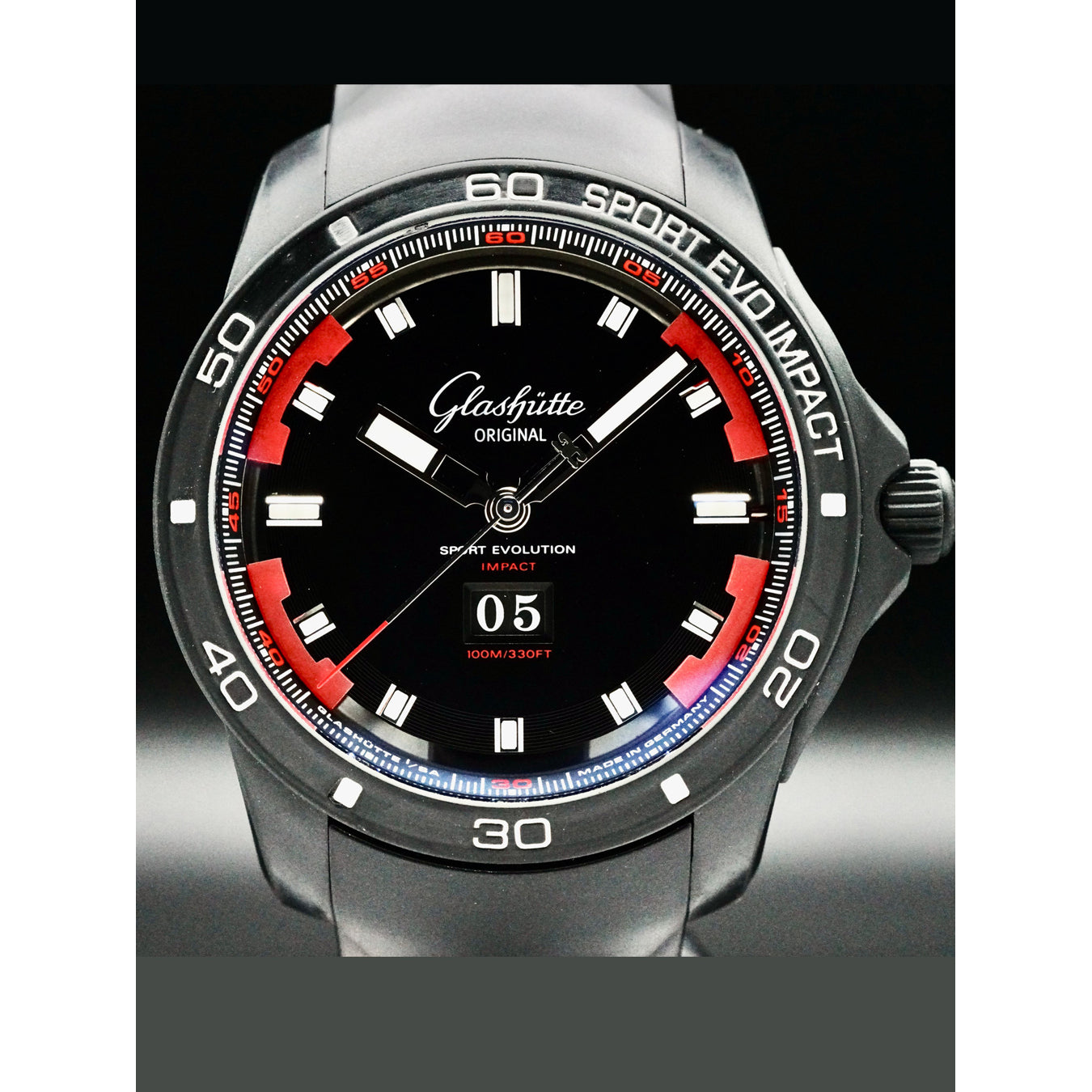 Glashütte Original 1-39-47-16-16-54 Sport Evolution Impact