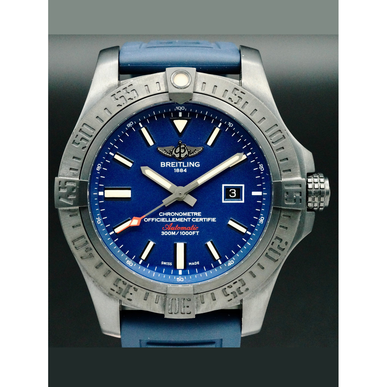 Breitling  V173104 Avenger Blackbird Blue Dial