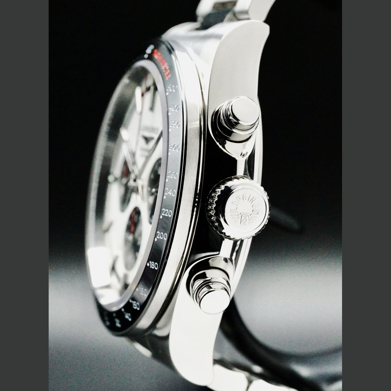 Longines L3.835.4.72.6 Conquest Silver Dial on Bracelet