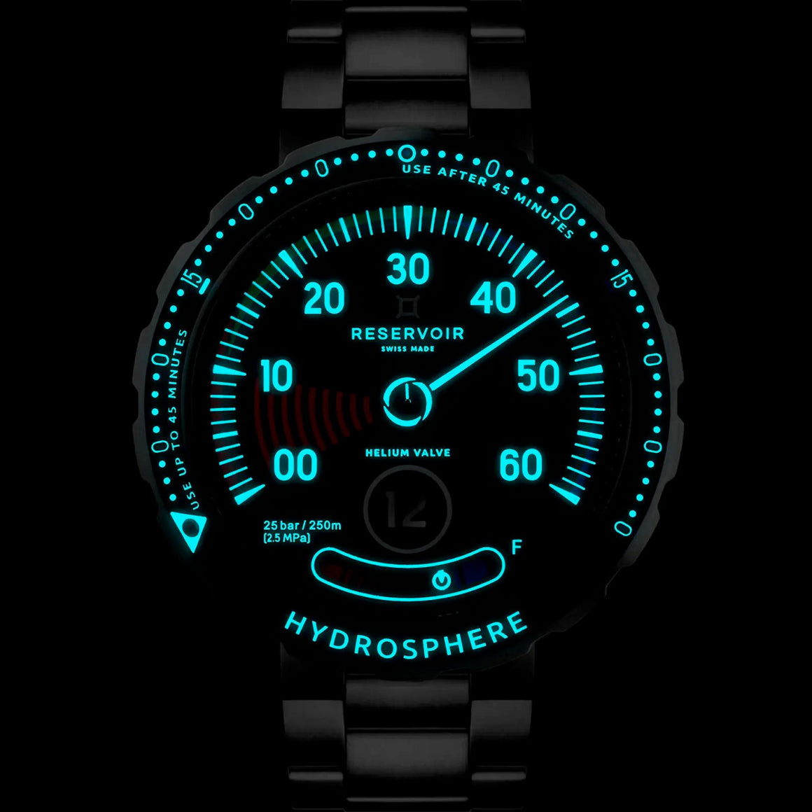 Reservoir Hydrosphere Blackfin on Bracelet