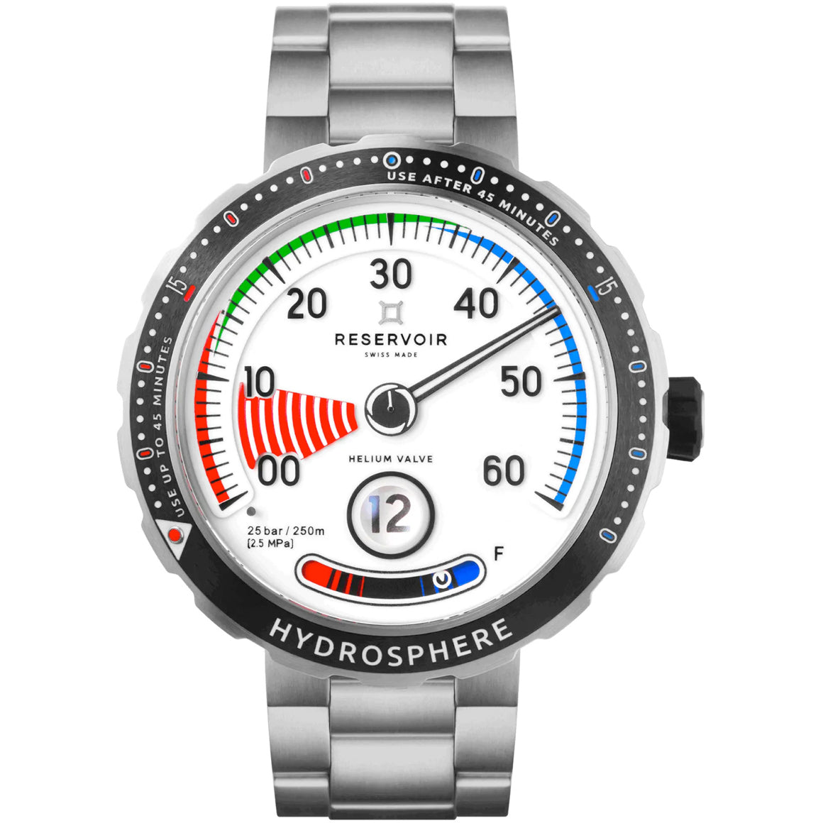 Reservoir Hydrosphere Air Gauge on Bracelet