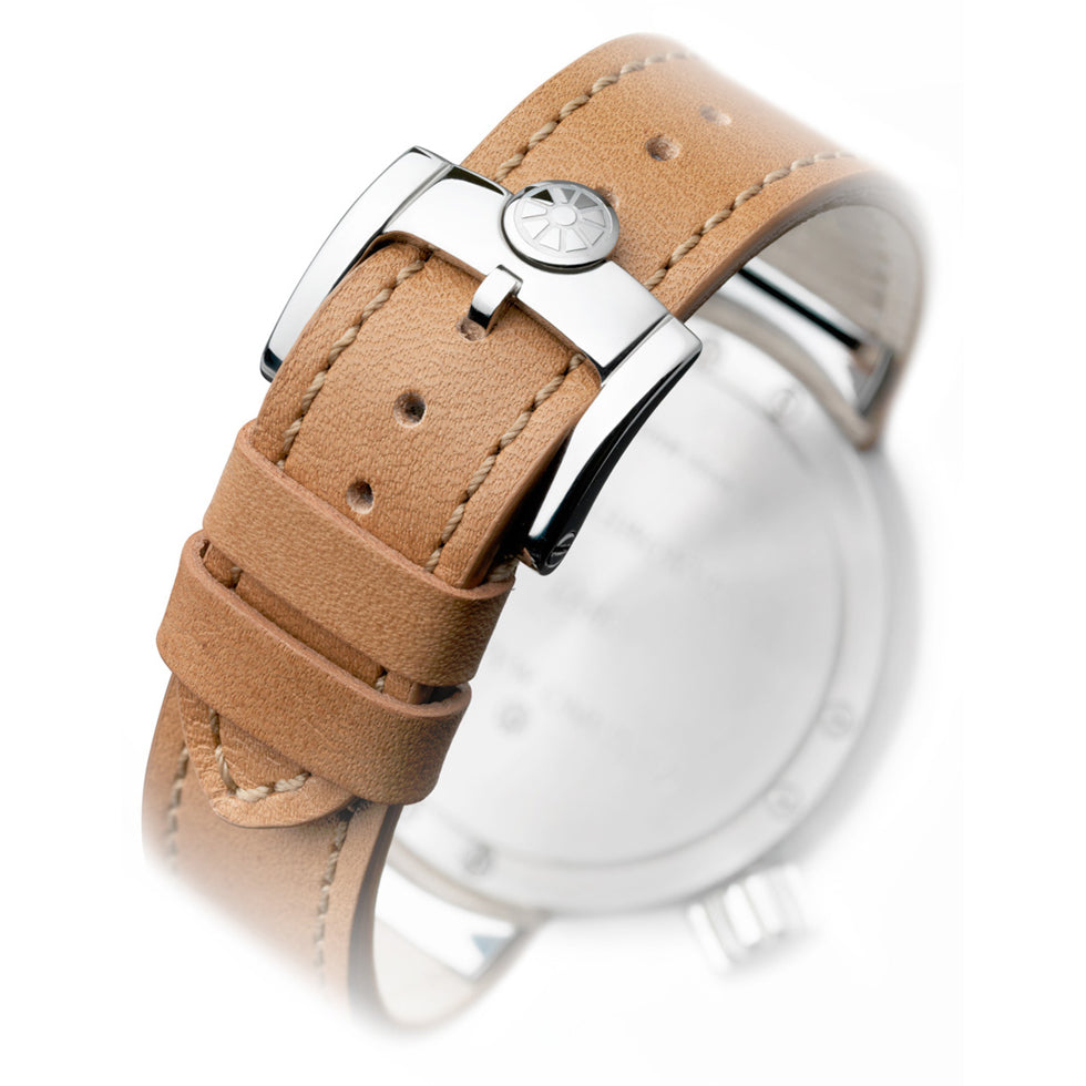 Giuliano Mazzuoli Manometro Ivory Polished Stainless Steel