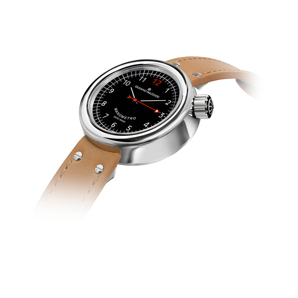 Giuliano Mazzuoli Manometro Polished Black