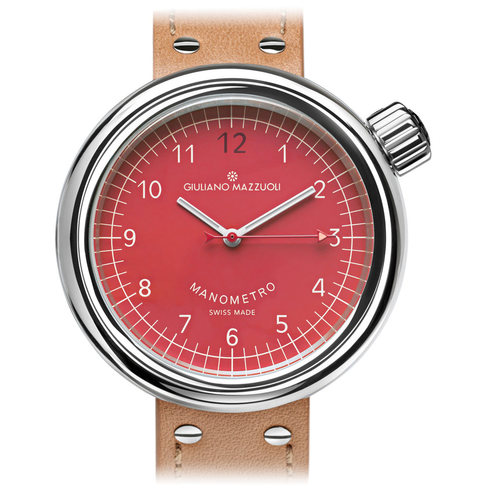 Giuliano Mazzuoli Manometro Red Dial