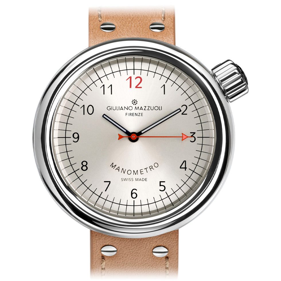 Giuliano Mazzuoli Manometro Polished Silver