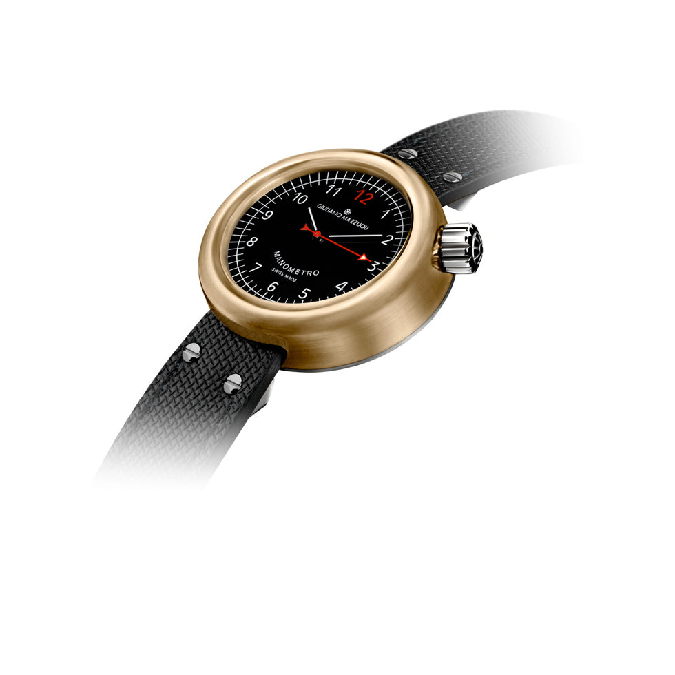 Giuliano Mazzuoli Manometro Black Bronze