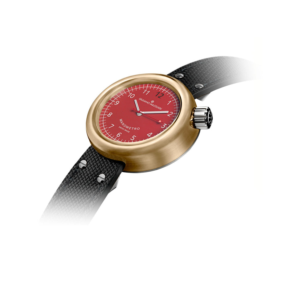 Giuliano Mazzuoli Manometro Red Bronze
