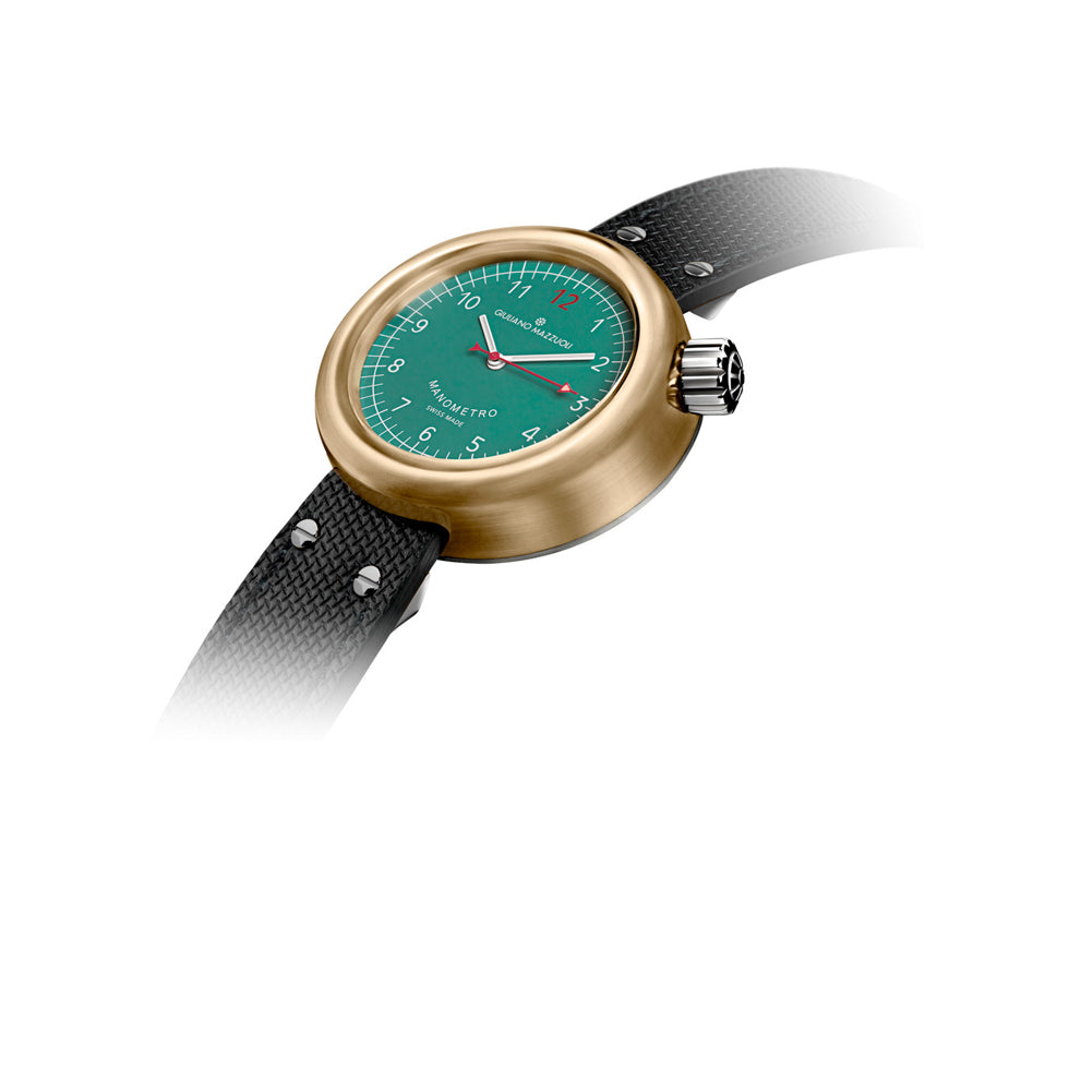 Giuliano Mazzuoli Manometro Green Bronze