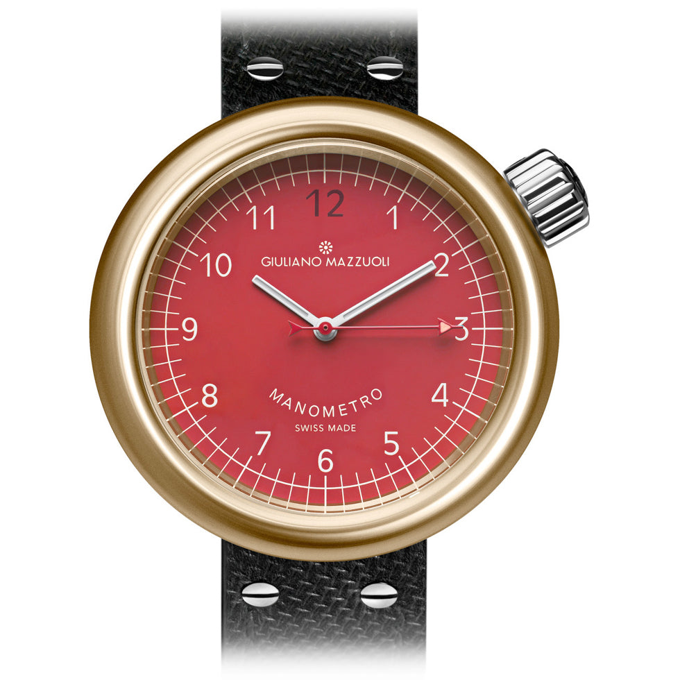Giuliano Mazzuoli Manometro Red Bronze