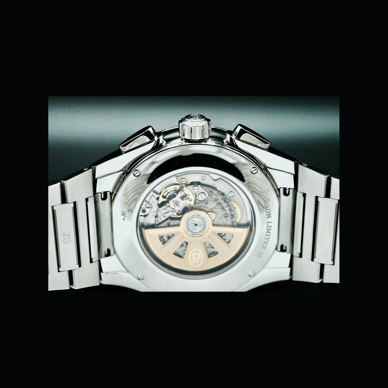 Parmigiani Fleurier PFS906-0000210-B00182 Tondagraph Tondagraph GT Acier Blue Dial Limited Edition of 10 Pieces