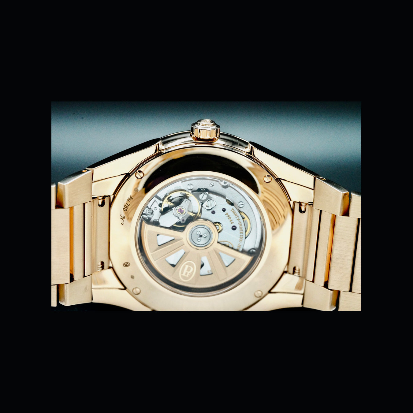 Parmigiani Fleurier PFC910-1500140-B10082 Tonda GT Rose Gold Silver Black