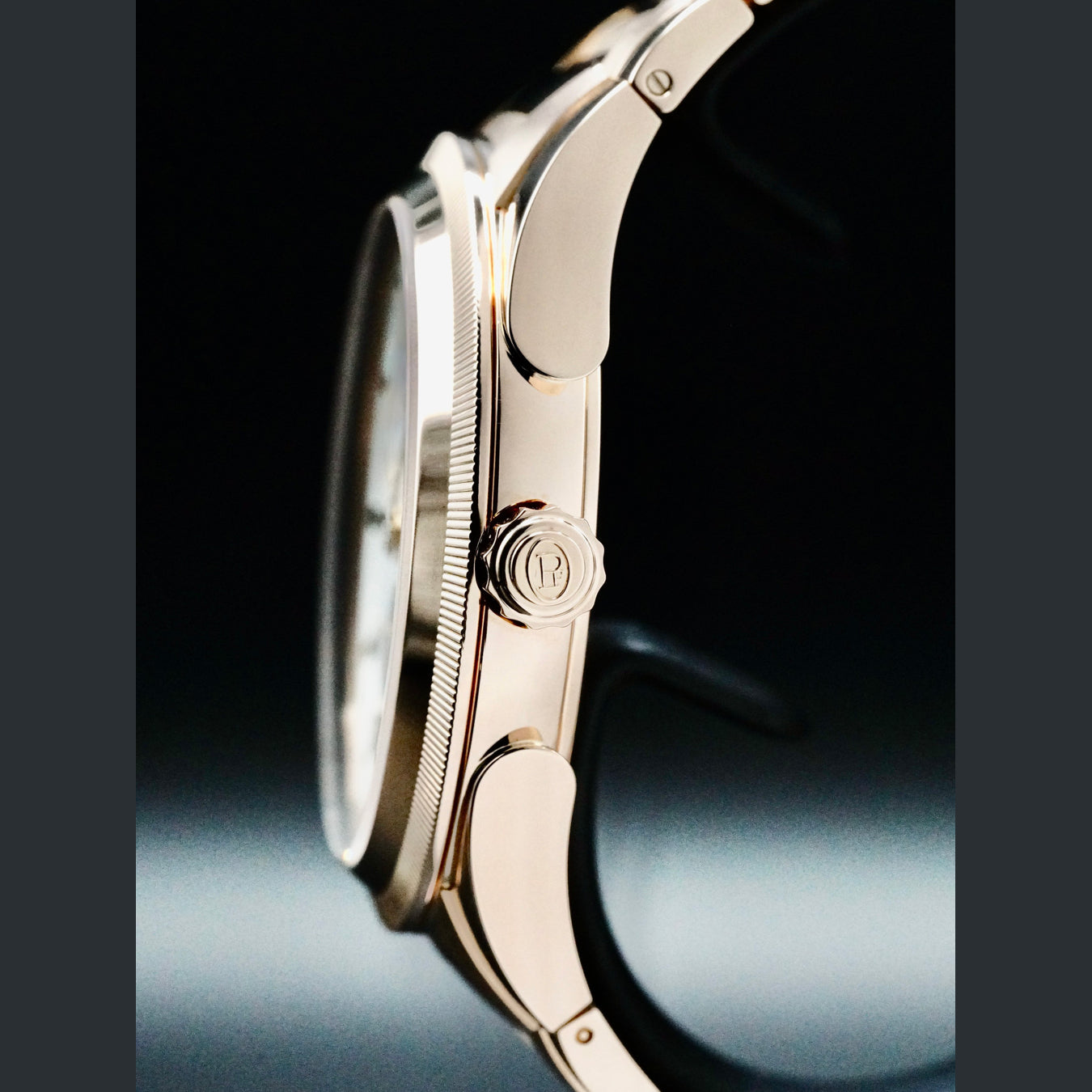 Parmigiani Fleurier PFC910-1500140-B10082 Tonda GT Rose Gold Silver Black