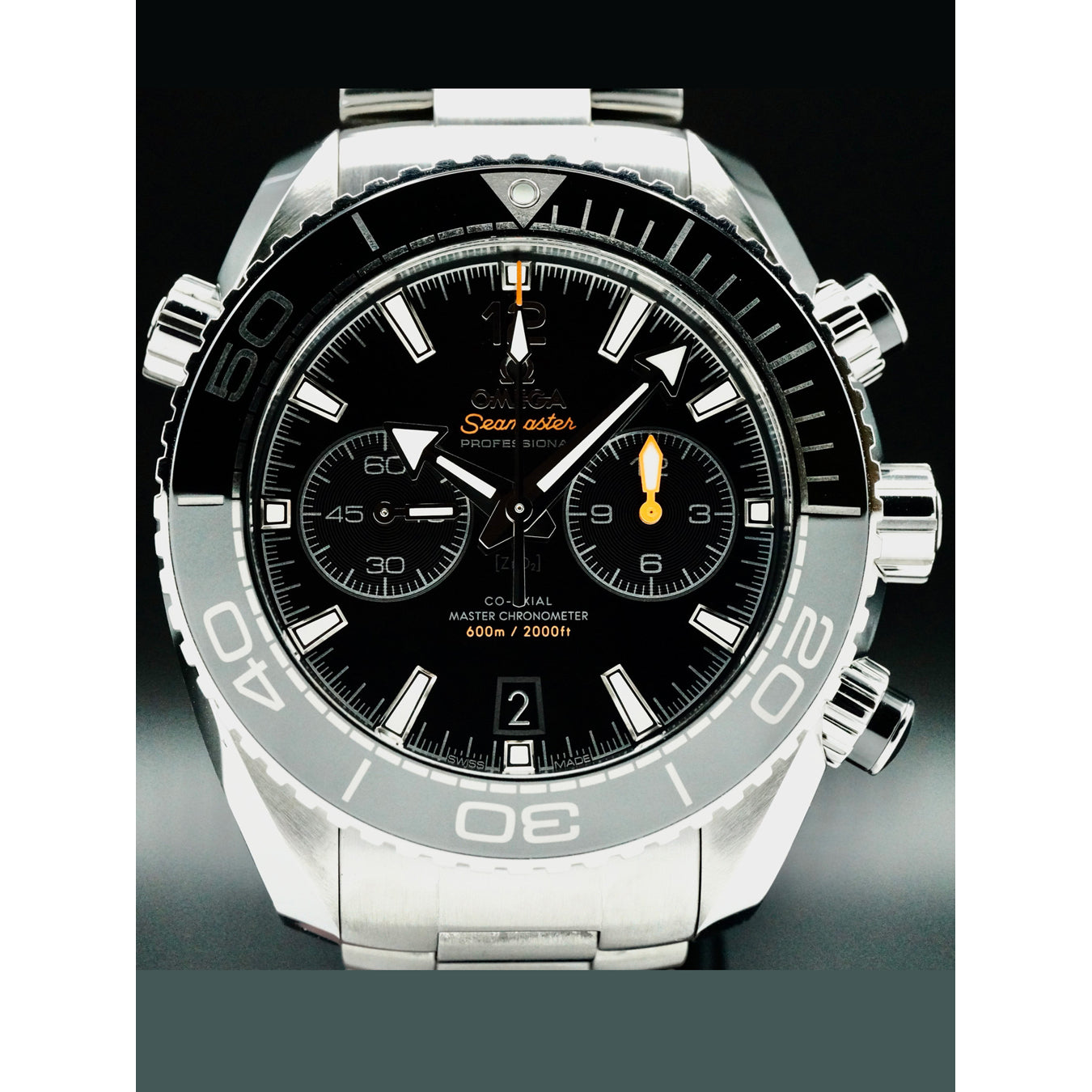 Omega 215.30.46.51.01.001 Planet Ocean 600M Co-Axial Master Chronometer Chronograph 45.5mm