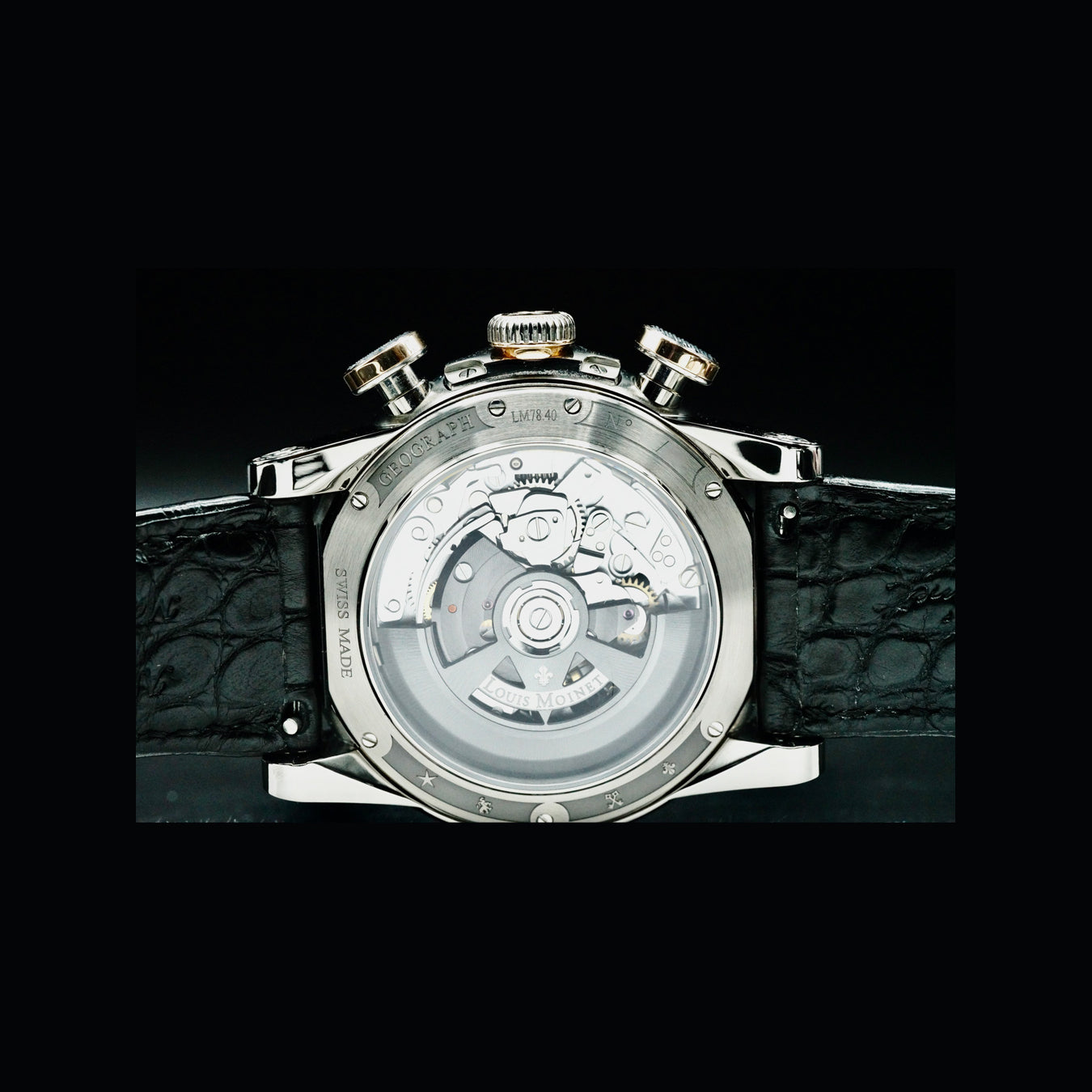 Louis Moinet LM.78.40.55 Geograph Limited Edition