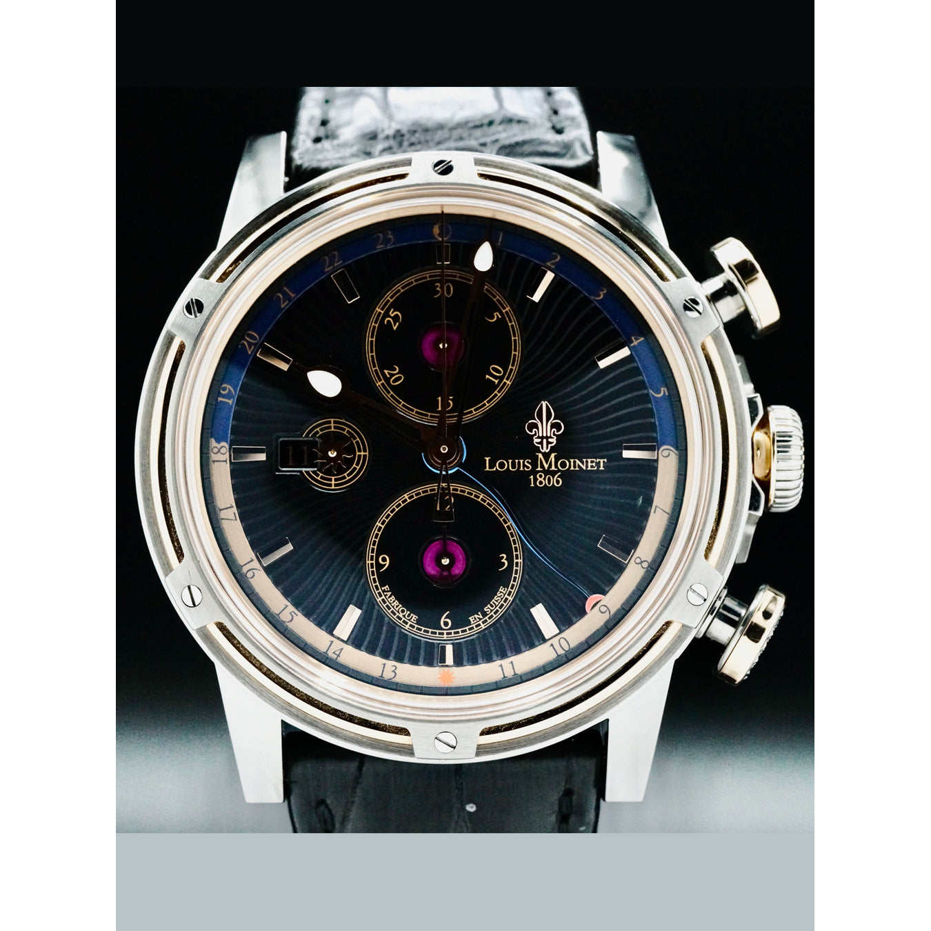 Louis Moinet LM.78.40.55 Geograph Limited Edition