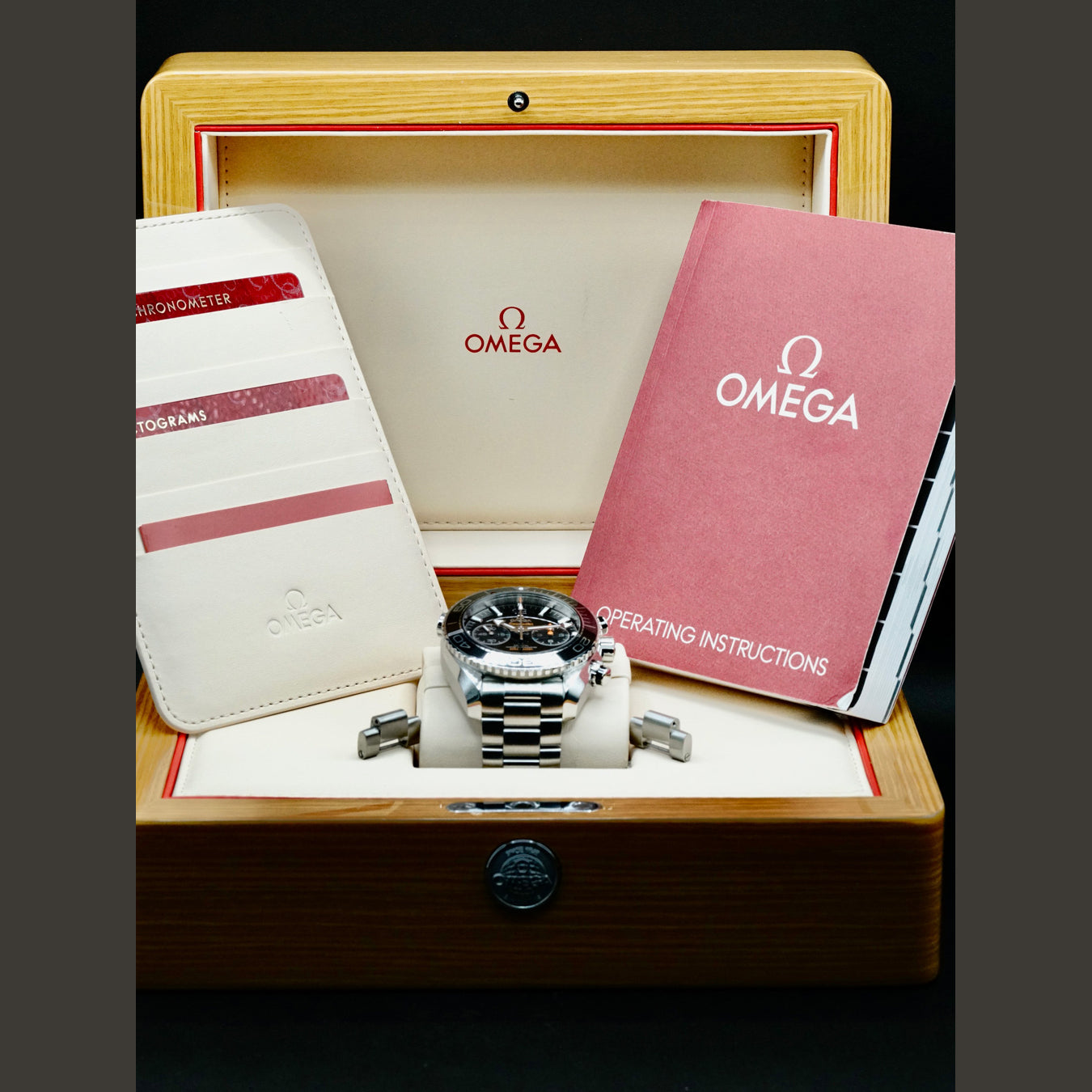 Omega 215.30.46.51.01.001 Planet Ocean 600M Co-Axial Master Chronometer Chronograph 45.5mm
