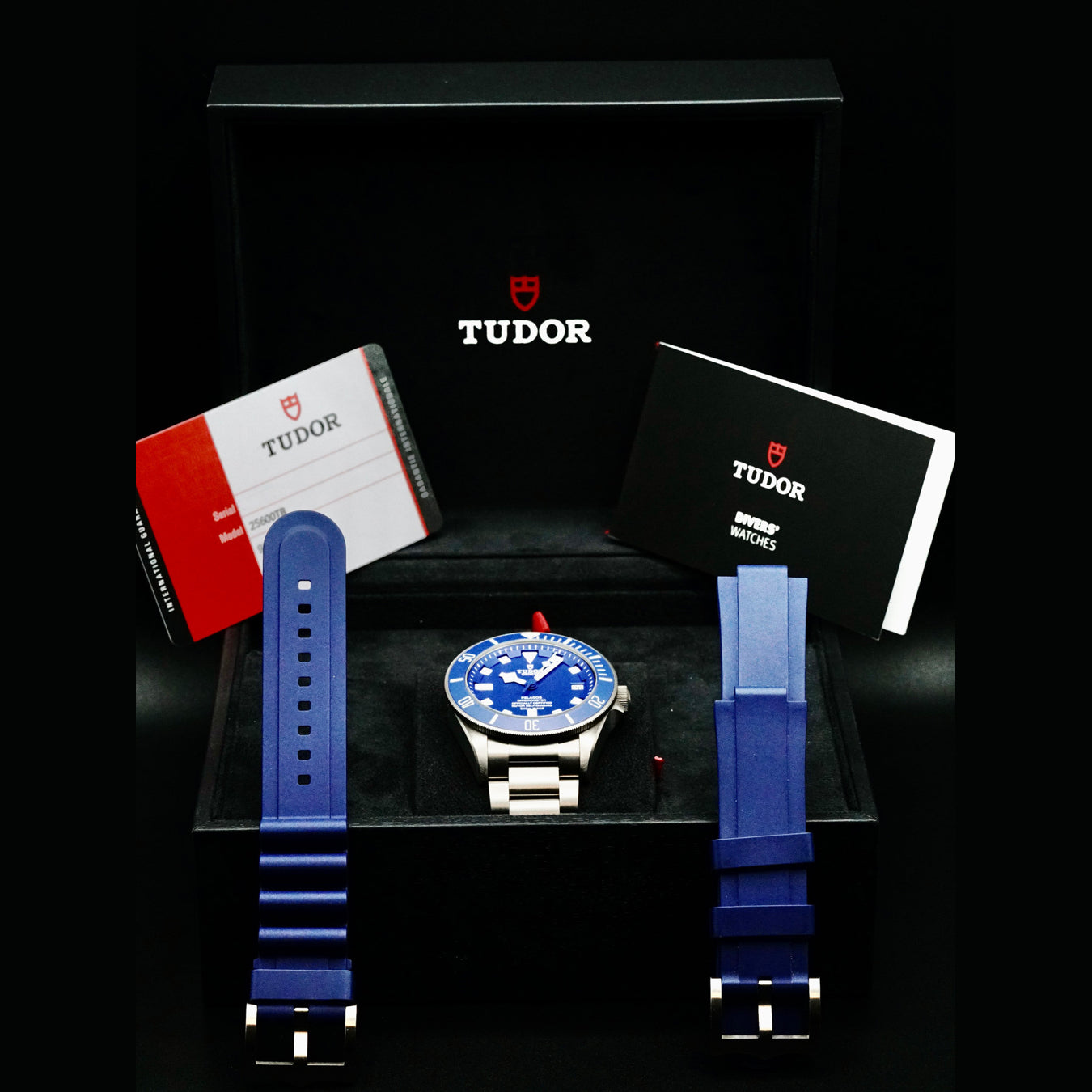 Tudor 25600TB Pelagos Blue Dial on Bracelet